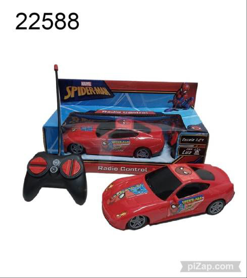 Imagen de AUTO A RADIO CONTROL SPIDERMAN 1.26